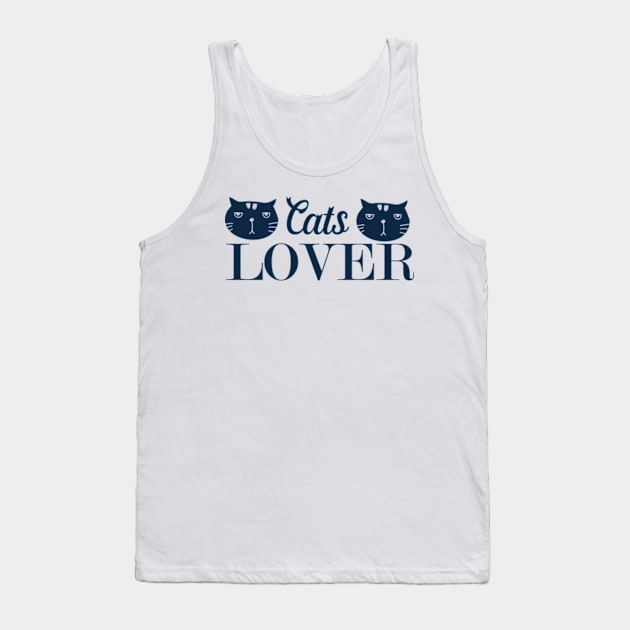 Cat Lover Tank Top by Shop Ovov